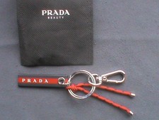 Portachiavi logo PRADA