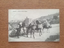 cartolina AGRIGENTO 1908 -GIRGENTI costumi ed hotel agragas Viaggiata FP