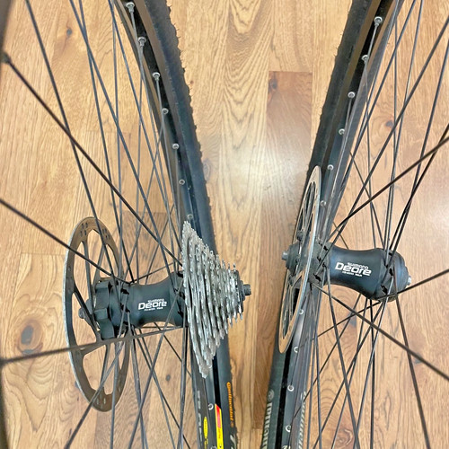 Set ruote shimano deore - set,