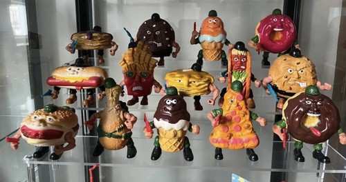 Food fighters mattel - fighters, 1988