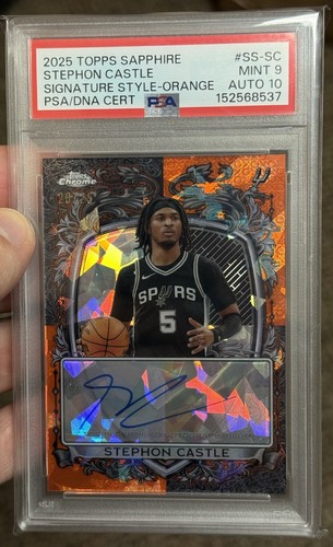 Topps chrome stephon castle - topps,