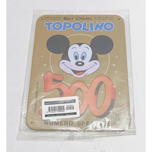 Disney anni topolino - anni, 500