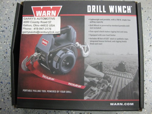 Warn 101570 hand held drill - warn,