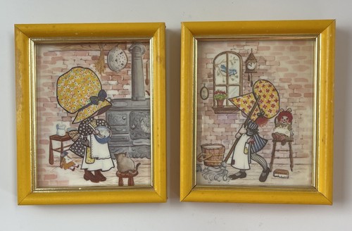 Vintage holly hobbie stampe - vintage,