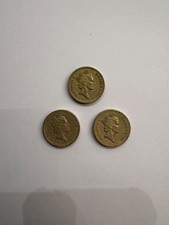 TRE MONETA RARA ONE POUND