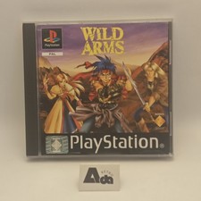 PS1 WILD ARMS PLAYSTATION 1 PAL ITA ITALIANO CIB Bellissime Condizioni PSONE
