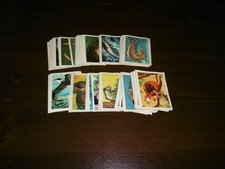 LOTTO DI 90 FIGURINE "ANIMALI DEL MONDO" DELL'ARTE CON DOPPIE