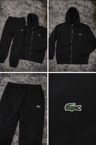 Tuta lacoste nera - tuta,