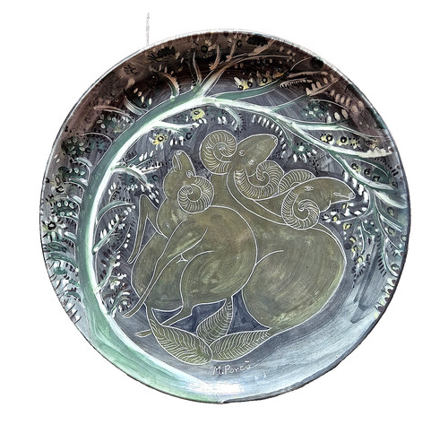 Piatto ceramica mario - ceramica, porcu