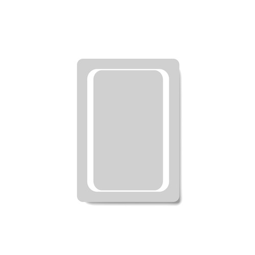 Specchio bagno parete sospeso