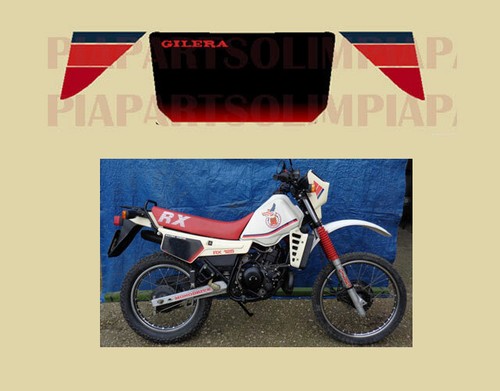 Gilera 125 arizona adesivi - rx,