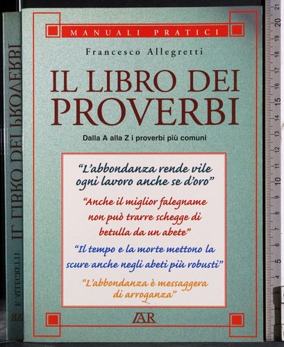 Libro dei proverbi - il,