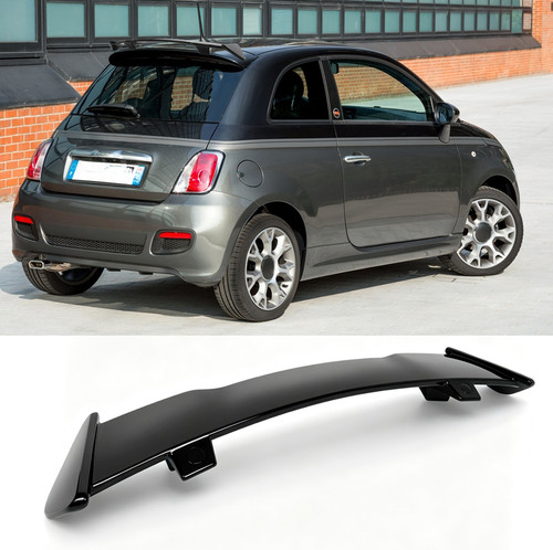 Glossy black rear trunk - glossy,