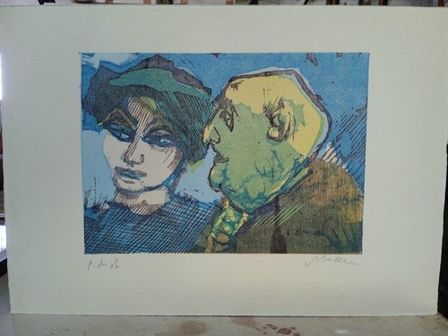 Mino maccari litografia - mino,
