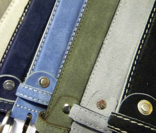 Cintura uomo pelle - , scamosciata