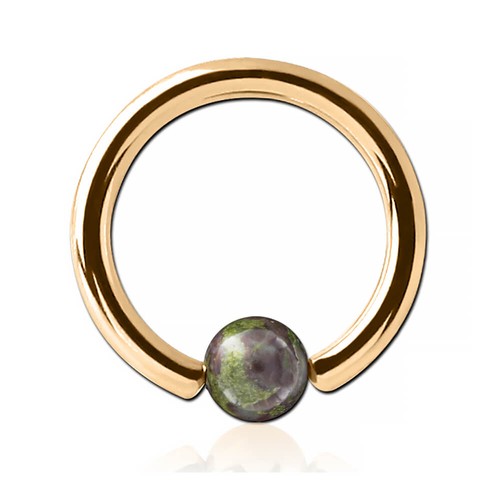 Anello placcato oro 18k con