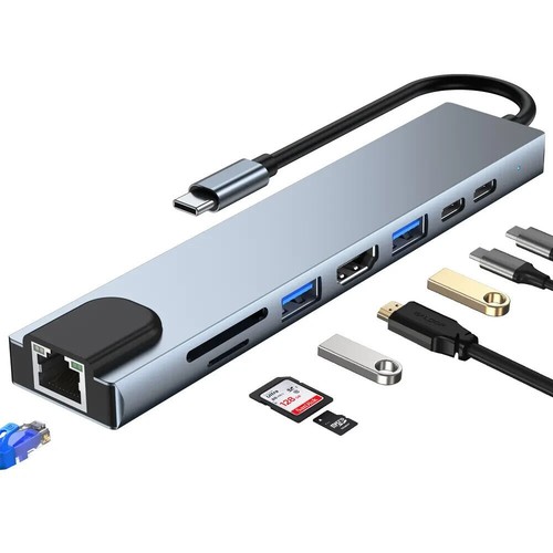 Hub usb 1 adattatore 4k - hub,