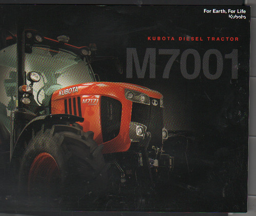 Scheda brochure trattore