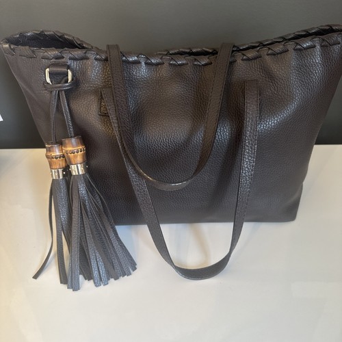 Gucci tote marrone bambù - tote,