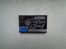 Audiocassetta vintage TDK