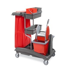 Carrello pulizie completo - completo, di
