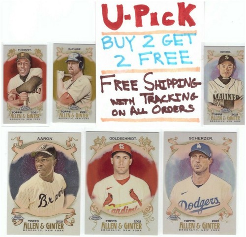 2021 topps allen ginter - 2021, &