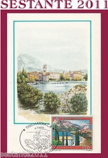 ITALIA MAXIMUM MAXI CARD 1981 RIVA DEL GARDA (348)