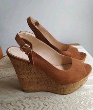 Scarpe Zeppe Primadonna Collection Marroni Scamosciato