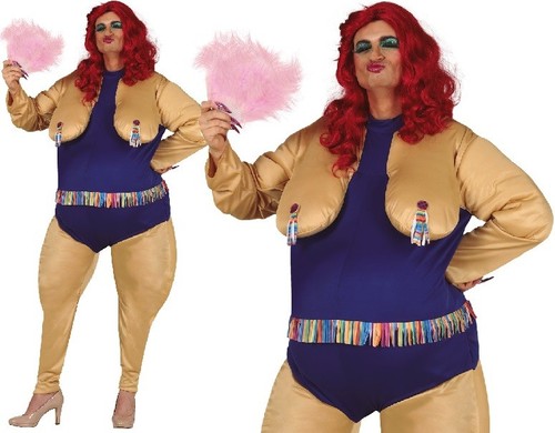 Costume vestito fantasia drag