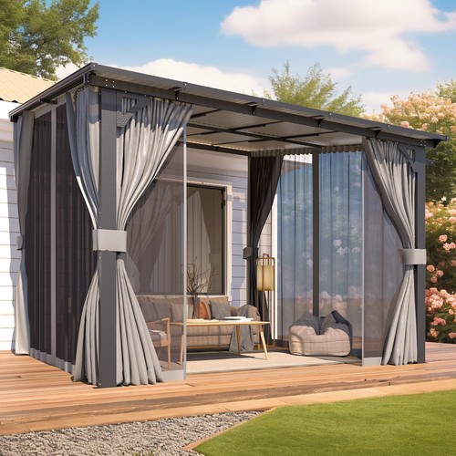 Gazebo parete 10x10 piedi - gazebo, da