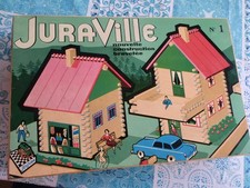 JuraVille Gioco di Costruzioni in Legno Made in France Vintage