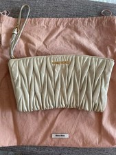 Borsa a mano MIU MIU in pelle