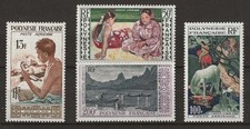 1958 Polinesia Francese - Arte