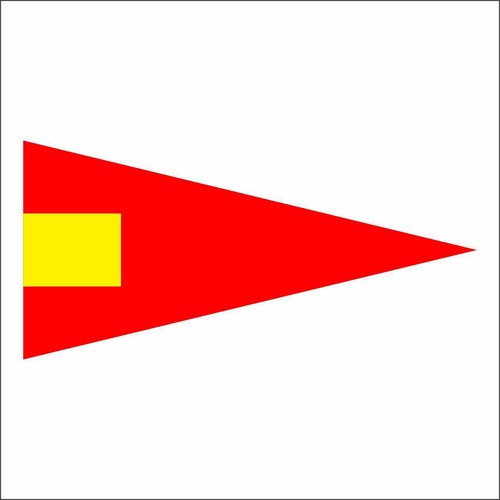 Adesivo bandiera flag nautica - bandiera,