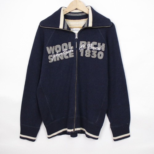 Felpa woolrich blu misto - felpa,