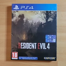 Resident Evil 4 Remake Limited Steelbook Ps4 Playstation 4 Upgrade Ps5 Pal Ita