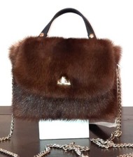 BORSA PICCOLA DI VERO VISONE