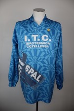 MAGLIA CALCIO SPAL N 2 UOMO Tg L SOCCER  T-SHIRT SPORT JERSEY VINTAGE LOGO