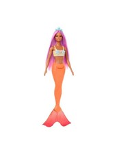 Barbie sirena coda arancione - barbie,