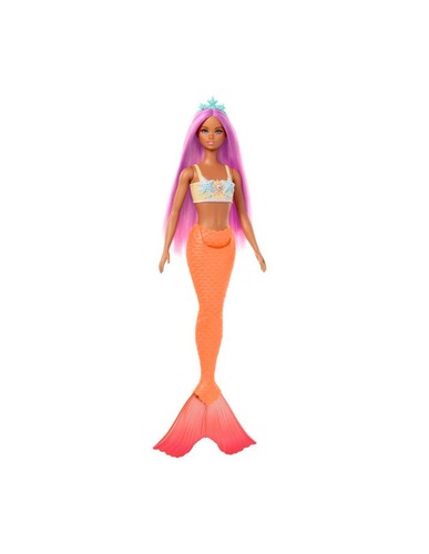 Barbie sirena coda arancione - coda,