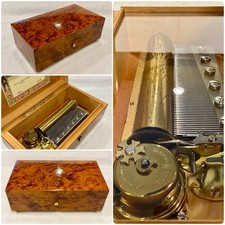 Exc swiss reuge music box - swiss,