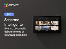 EZVIZ SD7 Schermo Intelligente Senza Fili, Touch Screen IPS da 7" Pollici Wi-Fi