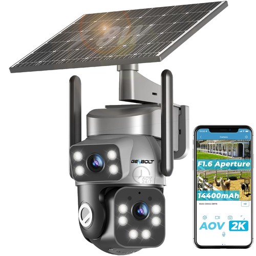 Solare telecamera esterno - 4g,