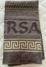 Telo Mare Versace Marrone