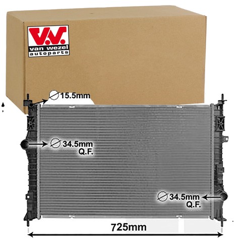 Radiatore acqua van wezel - acqua,