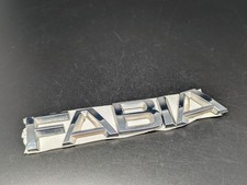 Skoda fabia logo - logo, posteriore
