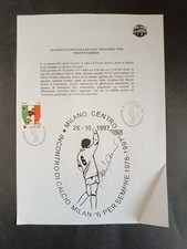 Foglio Annullo Postale Ricordo