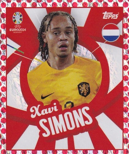 Adesivo topps euro - euro, 2024