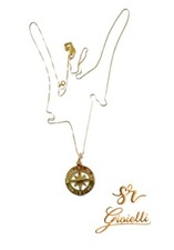 Collana ORO GIALLO 45cm Con