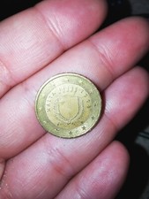 Moneta 10 centesimi Malta 2008